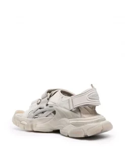 ( Positively Conscious ) Balenciaga 9700 BEIGE Sandales Track à Attache Scratch Femme -Vente magasin Balenciaga 16910472 34846273 600