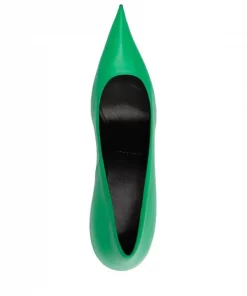 ( Positively Conscious ) Balenciaga 3029 GREEN Escarpins Essex En Cuir Femme -Vente magasin Balenciaga 16910473 36665120 600