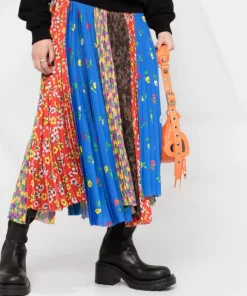 ( Positively Conscious ) Balenciaga 7090 YELLOW/PURPLE Jupe Mi-longue Plissée à Design à Empiècements Femme 12 ( Positively Conscious ) Balenciaga 7090 YELLOW/PURPLE Jupe Mi-longue Plissée à Design à Empiècements Femme -Vente magasin Balenciaga 16910481 8f2f3aed 2cf8 47ee b35c 4900303f5b00 600