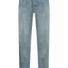 ( Positively Conscious ) Balenciaga Jean Skinny à Taille Haute 5620 WASHED LIGHT BLUE