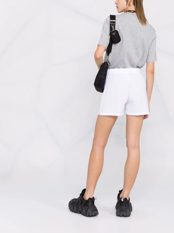 ( Positively Conscious ) Balenciaga Short à Patch Logo 9000 WHITE 8 ( Positively Conscious ) Balenciaga Short à Patch Logo 9000 WHITE – Image 6