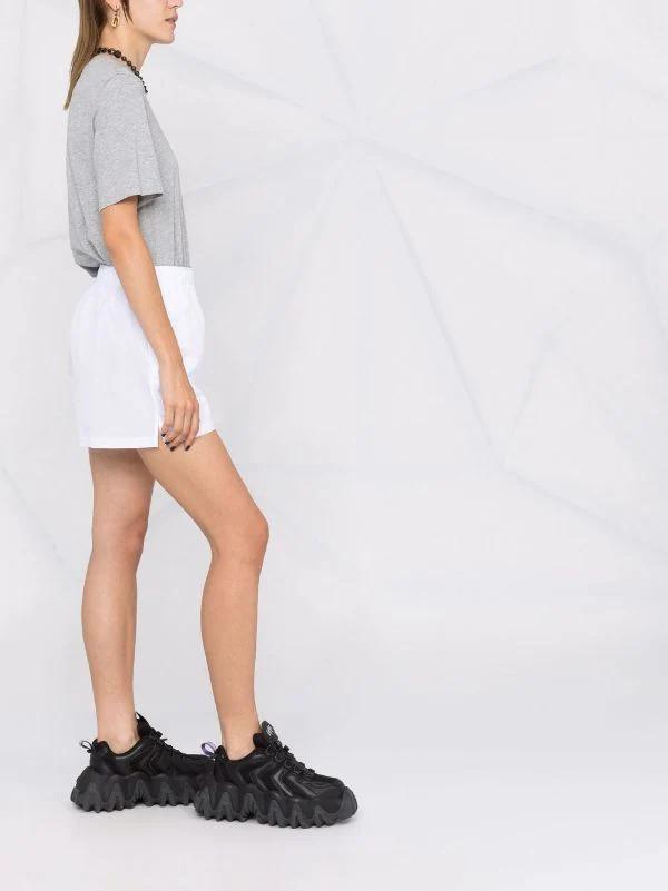 ( Positively Conscious ) Balenciaga Short à Patch Logo 9000 WHITE 6 ( Positively Conscious ) Balenciaga Short à Patch Logo 9000 WHITE – Image 4