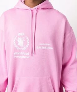 ( Positively Conscious ) Balenciaga Hoodie à Logo Imprimé Femme -Vente magasin Balenciaga 16910511 34749073 600
