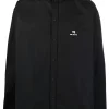 ( Positively Conscious ) Balenciaga 1000 BLACK Chemise Ample à Logo Brodé Homme -Vente magasin Balenciaga 16910532 35640686 600