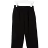( Positively Conscious ) Balenciaga 1000 BLACK Pantalon De Jogging à Logo Brodé Enfant