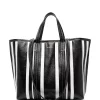 ( Positively Conscious ) Balenciaga Grand Sac Cabas Barbes East-West Rayé 1090 BLACK/WHITE -Vente magasin Balenciaga 16910591 39b4d8e0 0d88 4964 98bd fd708baa1ad9 600