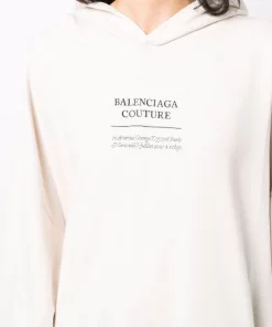 ( Positively Conscious ) Balenciaga 0905 CHALKY WHITE/BLACK W Hoodie à Logo Imprimé Femme 11 ( Positively Conscious ) Balenciaga 0905 CHALKY WHITE/BLACK W Hoodie à Logo Imprimé Femme -Vente magasin Balenciaga 16911216 34884287 600