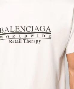 ( Positively Conscious ) Balenciaga T-shirt à Logo Imprimé Femme -Vente magasin Balenciaga 16911219 35768803 600