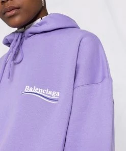 ( Nouvelle Collection ) Balenciaga 3072 LIGHTPURPLE/ WHIT/ BLU Hoodie à Logo Brodé Femme 10 ( Nouvelle Collection ) Balenciaga 3072 LIGHTPURPLE/ WHIT/ BLU Hoodie à Logo Brodé Femme -Vente magasin Balenciaga 16911221 35528650 600
