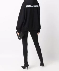 ( Positively Conscious ) Balenciaga 9034 WASHED BLACK/WHITE Hoodie Turn Wide Fit à Fermeture Zippée Femme 10 ( Positively Conscious ) Balenciaga 9034 WASHED BLACK/WHITE Hoodie Turn Wide Fit à Fermeture Zippée Femme -Vente magasin Balenciaga 16911222 36423127 600