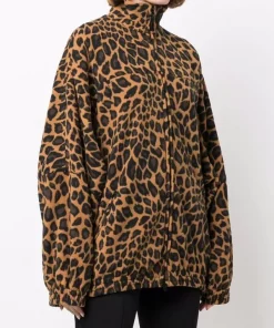 ( Positively Conscious ) Balenciaga Veste Légère à Imprimé Léopard 2143 BROWN/BLACK 9 ( Positively Conscious ) Balenciaga Veste Légère à Imprimé Léopard 2143 BROWN/BLACK -Vente magasin Balenciaga 16911224 36148022 600