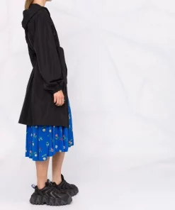 ( Positively Conscious ) Balenciaga Imperméable à Taille Ceinturée Femme -Vente magasin Balenciaga 16911232 35651810 600