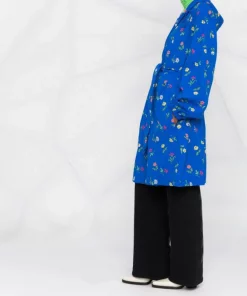 ( Positively Conscious ) Balenciaga 4011 BLUE Imperméable à Fleurs Femme -Vente magasin Balenciaga 16911233 61266dee a2c5 4c93 bc69 73af53cb73e0 600