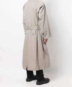 ( Positively Conscious ) Balenciaga Trench Oversize Ceinturé 0996 DARK BEIGE M -Vente magasin Balenciaga 16911237 36694142 600