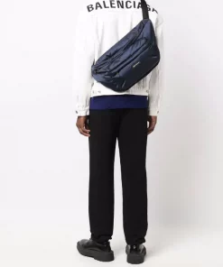 ( Positively Conscious ) Balenciaga Sac Banane XXL 4623 NAVY -Vente magasin Balenciaga 16911262 36255352 600