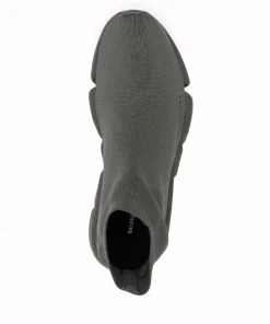 ( Positively Conscious ) Balenciaga 3111 DARK KAKI Baskets Speed 2.0 LT Homme -Vente magasin Balenciaga 16911271 36472238 600