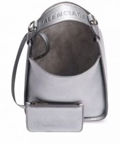 ( Positively Conscious ) Balenciaga 8103 SILVER Petit Sac à Main Tool 2.0 North-South Femme -Vente magasin Balenciaga 16911283 34765039 600