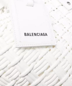 ( Nouvelle Collection ) Balenciaga Sac Cabas XS Bistro Basket 9000 OPTIC WHITE 20 -Vente magasin Balenciaga 16912032 34378584 600