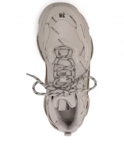 ( Positively Conscious ) Balenciaga Baskets Triple S à Logo Imprimé Femme -Vente magasin Balenciaga 16922660 34012706 600