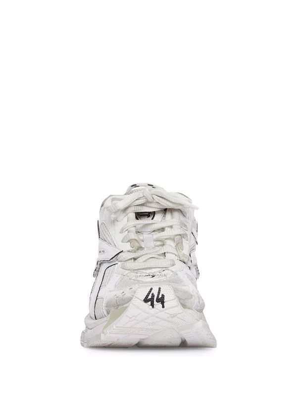 ( Positively Conscious ) Balenciaga 9000 WHITE Baskets Runner Homme 4 ( Positively Conscious ) Balenciaga 9000 WHITE Baskets Runner Homme – Image 2