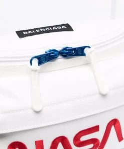 ( Positively Conscious ) Balenciaga Sac Banane NASA 9000 BIANCO -Vente magasin Balenciaga 17140559 34695135 600