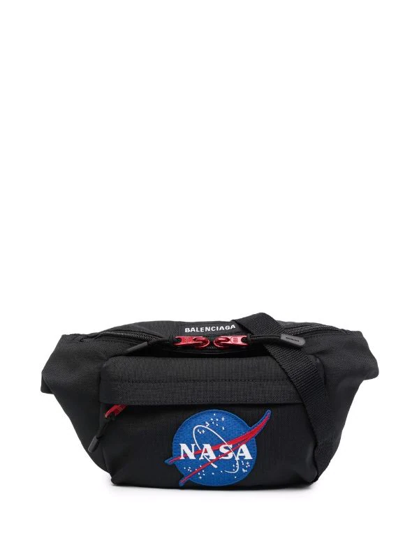 ( Positively Conscious ) Balenciaga Sac Banane à Patch NASA 1000 BLACK 3 ( Positively Conscious ) Balenciaga Sac Banane à Patch NASA 1000 BLACK