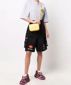 ( Positively Conscious ) Balenciaga 1000 BLACK Short Gamer à Poches Cargo Homme -Vente magasin Balenciaga 17201942 35008580 600