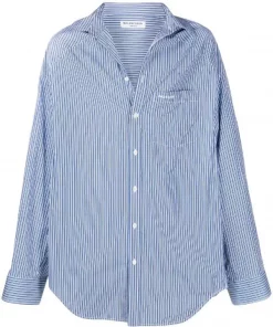 ( Positively Conscious ) Balenciaga Chemise à Rayures 4011 BLUE