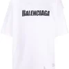 ( Positively Conscious ) Balenciaga 9040 WHITE/BLACK T-shirt Ample à Logo Imprimé Femme 1 ( Positively Conscious ) Balenciaga 9040 WHITE/BLACK T-shirt Ample à Logo Imprimé Femme -Vente magasin Balenciaga 17298622 36317173 600