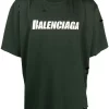 ( Nouvelle Collection ) Balenciaga 3011 DARKGREEN/WHITE T-shirt à Logo Imprimé Homme 1 ( Nouvelle Collection ) Balenciaga 3011 DARKGREEN/WHITE T-shirt à Logo Imprimé Homme -Vente magasin Balenciaga 17299211 36351812 600