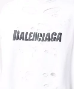 ( Nouvelle Collection ) Balenciaga Hoodie à Logo 9040 WHITE/BLACK 13 ( Nouvelle Collection ) Balenciaga Hoodie à Logo 9040 WHITE/BLACK -Vente magasin Balenciaga 17299219 36373559 600