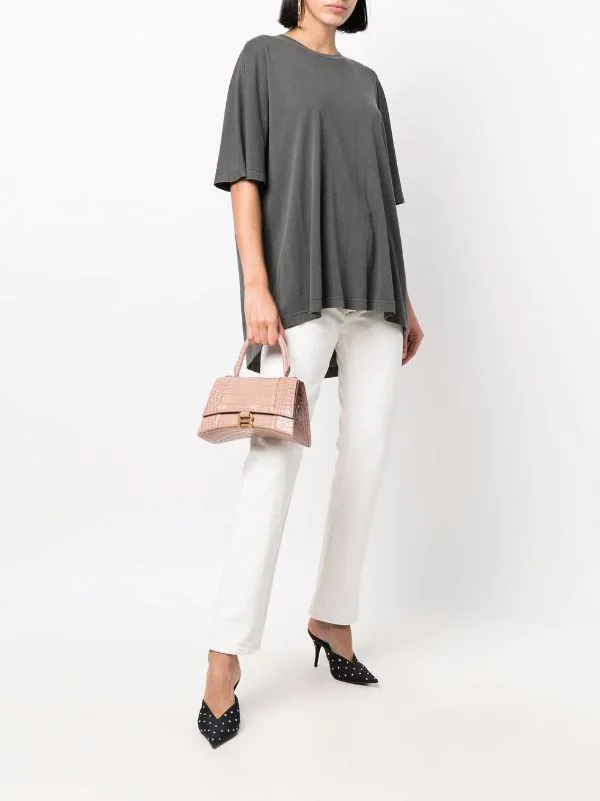 ( Nouvelle Collection ) Balenciaga Sac à Main à Effet Peau De Crocodile Femme 4 ( Nouvelle Collection ) Balenciaga Sac à Main à Effet Peau De Crocodile Femme – Image 2