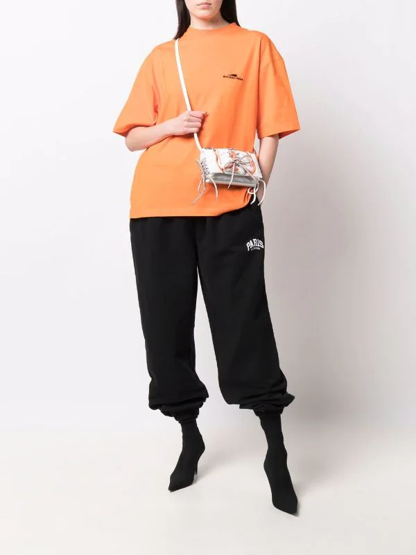 ( Positively Conscious ) Balenciaga 7702 ORANGE/BLACK T-shirt Year Of The Tiger Oversize Homme 5 ( Positively Conscious ) Balenciaga 7702 ORANGE/BLACK T-shirt Year Of The Tiger Oversize Homme – Image 3