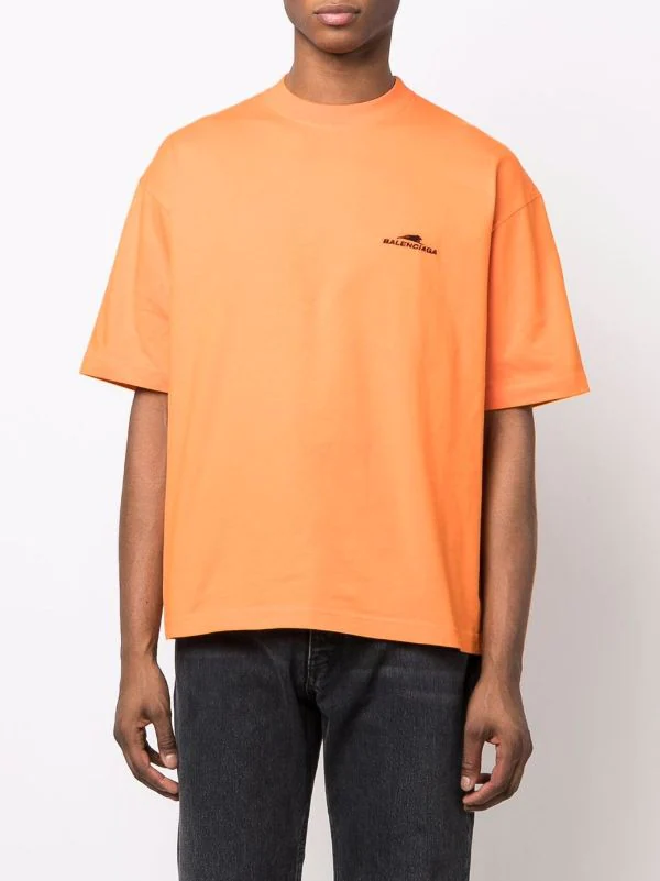 ( Positively Conscious ) Balenciaga 7702 ORANGE/BLACK T-shirt Year Of The Tiger Oversize Homme 6 ( Positively Conscious ) Balenciaga 7702 ORANGE/BLACK T-shirt Year Of The Tiger Oversize Homme – Image 4