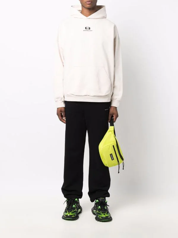 ( Positively Conscious ) Balenciaga Hoodie Ample à Logo Imprimé Homme 4 ( Positively Conscious ) Balenciaga Hoodie Ample à Logo Imprimé Homme – Image 2