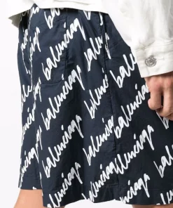 ( Positively Conscious ) Balenciaga Short à Logo Imprimé 8502 NAVY/WHITE 11 ( Positively Conscious ) Balenciaga Short à Logo Imprimé 8502 NAVY/WHITE -Vente magasin Balenciaga 17334568 36712316 600