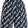 ( Positively Conscious ) Balenciaga Short à Logo Imprimé 8502 NAVY/WHITE