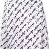 ( Positively Conscious ) Balenciaga Chemise à Logo Imprimé 9040 WHITE/BLACK