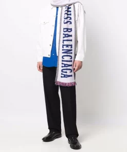 ( Positively Conscious ) Balenciaga écharpe Frangée à Logo Homme 6 ( Positively Conscious ) Balenciaga écharpe Frangée à Logo Homme -Vente magasin Balenciaga 17334584 36682766 600