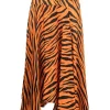 ( Positively Conscious ) Balenciaga 7702 ORANGE/BLACK Jupe Mi-longue En Soie à Imprimé Tigre Femme -Vente magasin Balenciaga 17334606 d0c11225 e592 4994 9463 c123690181a8 600