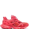 ( Positively Conscious ) Balenciaga 6000 RED Baskets Track 2 à Effet Superposé Homme -Vente magasin Balenciaga 17334626 37281963 600