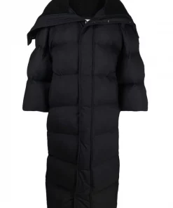 ( Positively Conscious ) Balenciaga Doudoune Longue à Capuche Femme