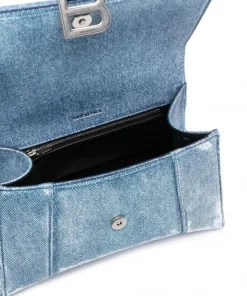 ( Positively Conscious ) Balenciaga 9064 DENIM BLUE Petit Sac à Main Hourlgass Femme -Vente magasin Balenciaga 17334725 37144851 600