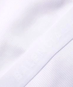 ( Positively Conscious ) Balenciaga 9000 WHITE Culotte à Logo Imprimé Femme -Vente magasin Balenciaga 17334735 37115347 600