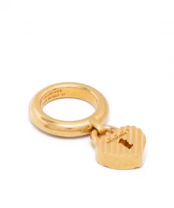 ( Positively Conscious ) Balenciaga Bague Romance à Breloque Cœur Femme