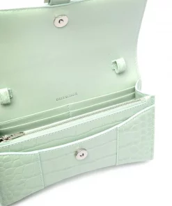 ( Positively Conscious ) Balenciaga Portefeuille Hourglass à Bride En Chaîne Femme -Vente magasin Balenciaga 17334752 37160341 600