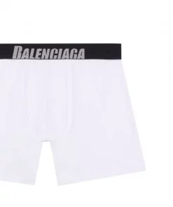 ( Positively Conscious ) Balenciaga Boxer à Taille à Logo 9000 -WHITE -Vente magasin Balenciaga 17335833 36062808 600