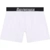 ( Positively Conscious ) Balenciaga Boxer à Taille à Logo 9000 -WHITE