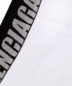 ( Positively Conscious ) Balenciaga 9000 WHITE Boxer à Taille à Logo Homme -Vente magasin Balenciaga 17335836 36795116 600