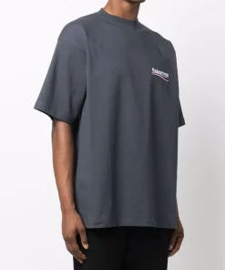 ( Positively Conscious ) Balenciaga T-shirt Political Campaign à Logo Imprimé Homme 11 ( Positively Conscious ) Balenciaga T-shirt Political Campaign à Logo Imprimé Homme -Vente magasin Balenciaga 17335849 36745796 600
